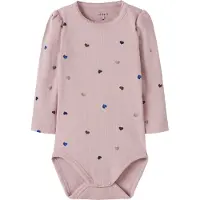 Name it Barboteuse / body 'NBFNutti' bleu roi / bleu foncé / marron / rose