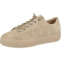 Paul green Baskets basses beige foncé