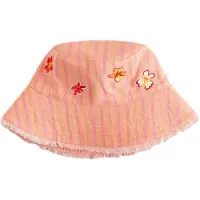 Next Chapeau orange pastel / rose clair / blanc