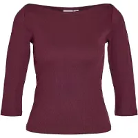 Noisy May T-shirt 'NMMaya' lie de vin