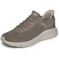 SKECHERS Slip-ins Bobs Sport Squad Chaos Solid Step Trainers Marron EU 46 Homme