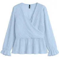 Vero Moda Chemisier 'VMDora' bleu clair