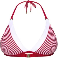 JOOP! Hauts de bikini ' Streifen ' rouge / blanc