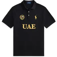 Ralph Lauren pour homme. 710B20856001 Polo UAE Classic Fit noir (XL), Casuel, Coton, Manche courte