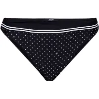 JOOP! Bas de bikini noir / blanc