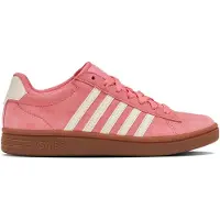 K-Swiss COURT TIEBRK II SDE Chaussures de sport pour femme, rose, en daim, pour tous les jours 99492-624-M