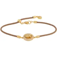 Michael Kors Bracelet noisette / or
