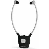 Technisat deuxième casque d'écoute (sans émetteur), casque stéthoscopique, sans fil, transmission radio, fonctionnement sur batterie (1001/9130)
