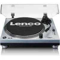 Lenco L-3809me Turntable Argenté One Size / EU Plug 220V