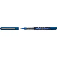 Uni-Ball Roller UB EYE Ocean Care, épaisseur de trait 0,4 mm, Ø de bille 0,7 mm, indélébile, fenêtre, 75 % de plastique recyclé, 12 pièces, couleur d'encre bleu