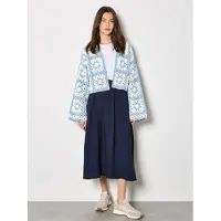 Apricot Cardigan ' ' bleu