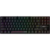 Cherry MX 8.2 Pro TMR sans fil, filaire et sans fil, USB + RF sans fil + Bluetooth, commutateur magnétique-mécanique, QWERTY, LED RVB, noir