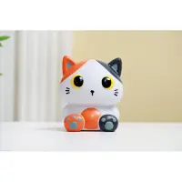 Itotal Orange Cat-13.2 X 10 X 16 Cm Lamp Multicolore Enfants