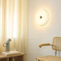 Halo Design Plafonnier , SHADE, dimmable, Beige, Salon / séjour, Tissu / textile, Design