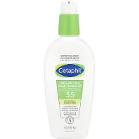Cetaphil , Hydratant Quotidien pour le Visage Sans Huile, avec Écran Solaire, SPF 35, 3 fl oz (88 ml)