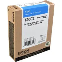 Epson UltraChrome XD2 (T40C240) - Cyan - Cartouche d'encre
