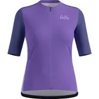 Odlo Essential Heritage Print Short Sleeve Jersey Violet L Femme