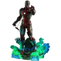 Hot toys Figurine MMS580 - Marvel Comics - Spider-Man : Far From Home - Mysterio's Iron Man Illusion