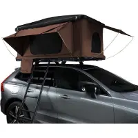 MonsterShop Tente de toit pour voiture - Marron