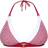 JOOP! Hauts de bikini ' Streifen ' rouge / blanc