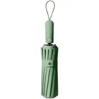 INF Parapluie Entièrement Automatique Anti-Tempête à 48 Baleines : Protection Maximale Green