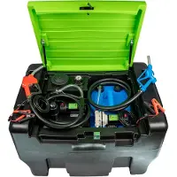 JBM Pompe à Carburant Diesel Et Aus32 Avec Double Réservoir De 330+ 50l