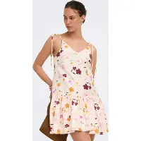 ONLY Robe beige / mélange de couleurs