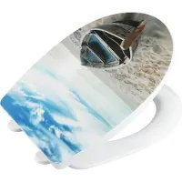 Wenko Siège WC Boat High Gloss