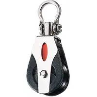 Ronstan S20 Swivel Bearing Pulley 20 Mm Argenté 6 mm