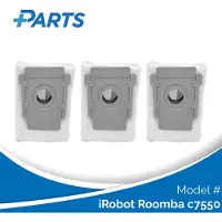 Plus.Parts Sacs à poussière iRobot Roomba c7550 (lot de 3, )