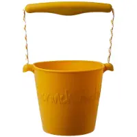 Scrunch Seau - Silicone - 13 cm - Mustard - - UneTaille - Seau