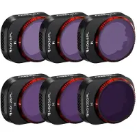 FreeWell Set Of 6 Filters Bright Day For Dji Mini 4 Pro Noir