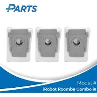 Plus.Parts Sacs à poussière iRobot Roomba Combo i5 (lot de 3, )