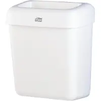 Tork 226100 Poubelle, plastique, 20 litres, blanc