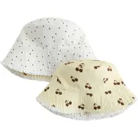 Next Chapeau marron / jaune / blanc
