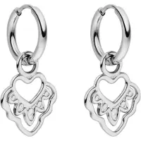 Purelei Boucles d'oreilles 'Heart' argent