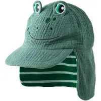 Next Chapeau vert / émeraude / noir / blanc