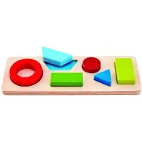 Hape Puzzle de prémices de géométrie - 7dlg.