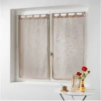 Douceur d'intérieur Paire voilages 2 x haltona - noisette / 2 x 60 x 160