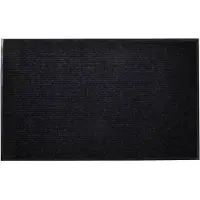 vidaXL Tapis d'entrée PVC Noir 120 x 180 cm