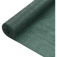 vidaXL Panneau de clôture vert 2x25 m HDPE 75 g/m