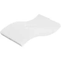 vidaXL Matelas Mousse moyennement souple 100x200 cm