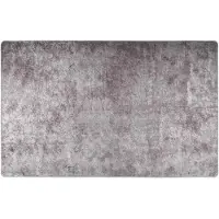 vidaXL Tapis lavable antidérapant 160x230 cm gris