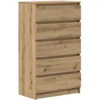 vidaXL Armoire à tiroirs Artisan-Chêne 60x36x103 cm Bois composite