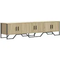 vidaXL Armoire TV Chêne Sonoma 180x34x41 cm Bois composite