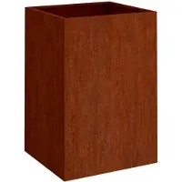 vidaXL Jardinière 42x38x75 cm acier corten