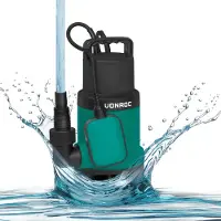 Vonroc Pompe submersible 750W – 14000 l/h | Eaux usées et claires