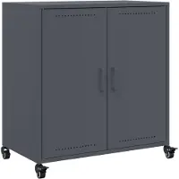vidaXL Sideboard Anthracite 68x39x72 cm Acier