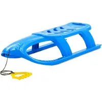 vidaXL Kinderlee 102,5x40x23 cm Polypropenblau