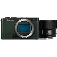 Panasonic LUMIX S9 Body Dark Olive + LUMIX L-mount S 40mm f/2 – Noir